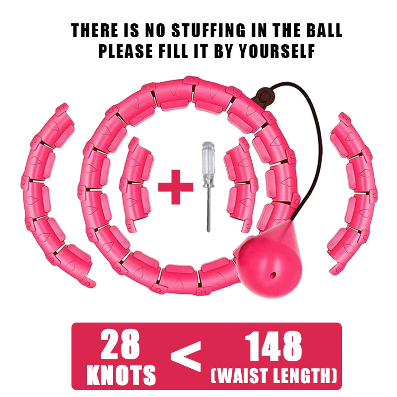 Smart Weighted Fit Hoop - Slim Your Waist at Home