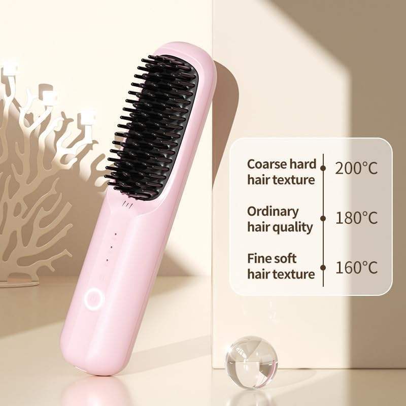 Ceramic Glide Hair Straightener Brush