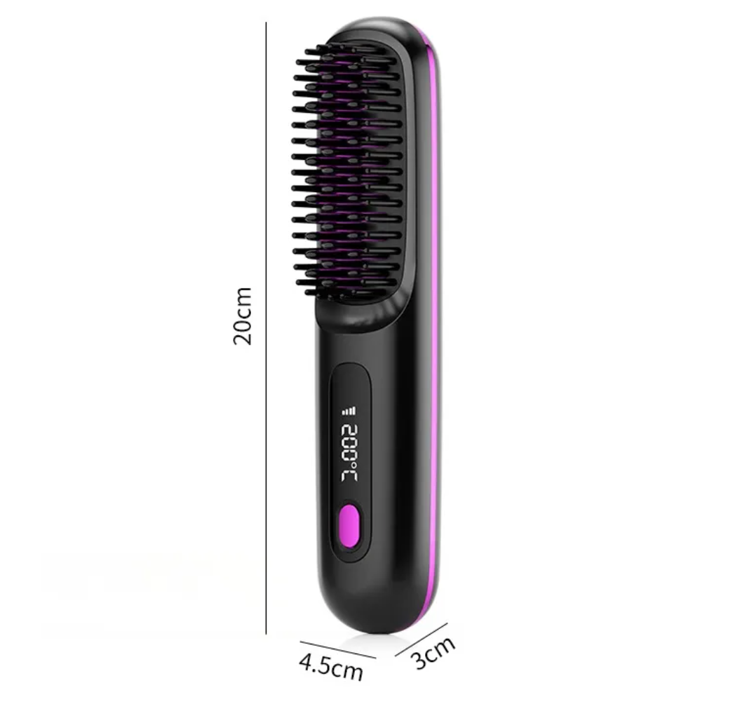 Ceramic Glide Hair Straightener Brush