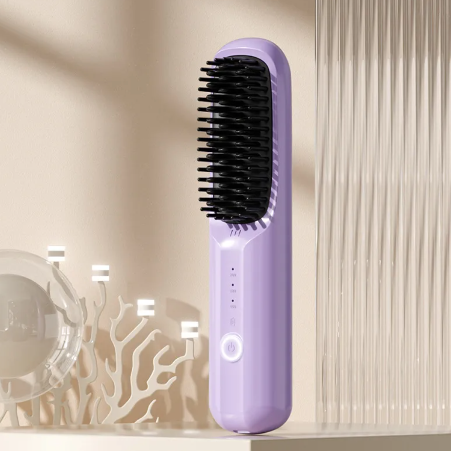 Ceramic Glide Hair Straightener Brush