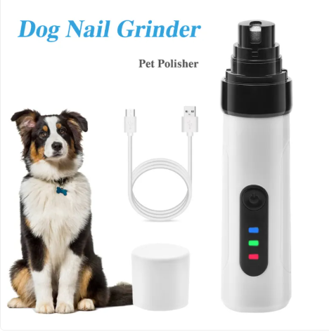 Electric Pet Nail Grinder - Quiet & Stress-Free Pet Grooming
