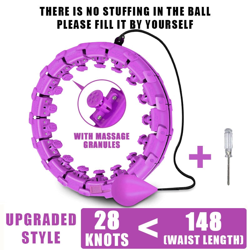 Smart Weighted Fit Hoop - Slim Your Waist at Home