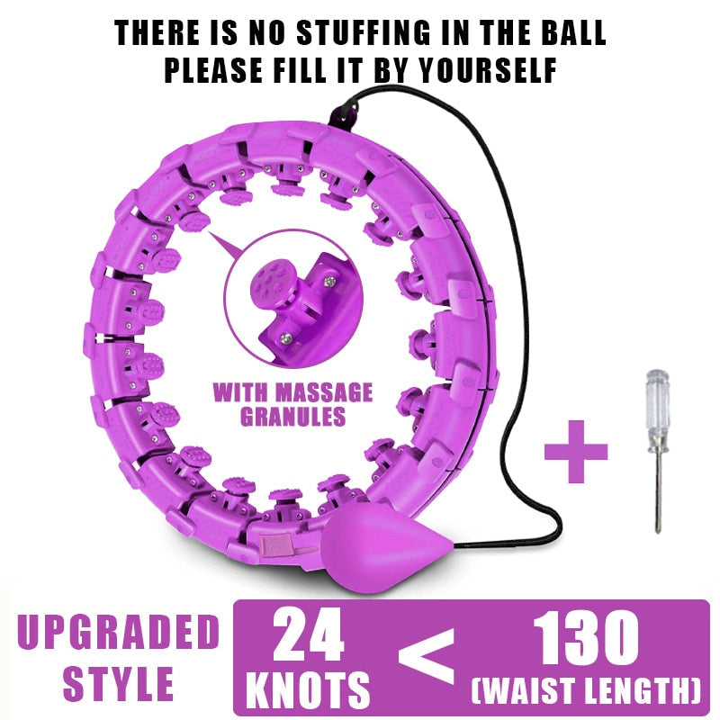 Smart Weighted Fit Hoop - Slim Your Waist at Home