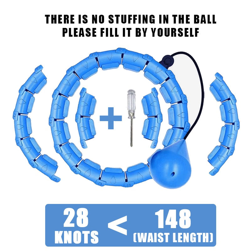 Smart Weighted Fit Hoop - Slim Your Waist at Home