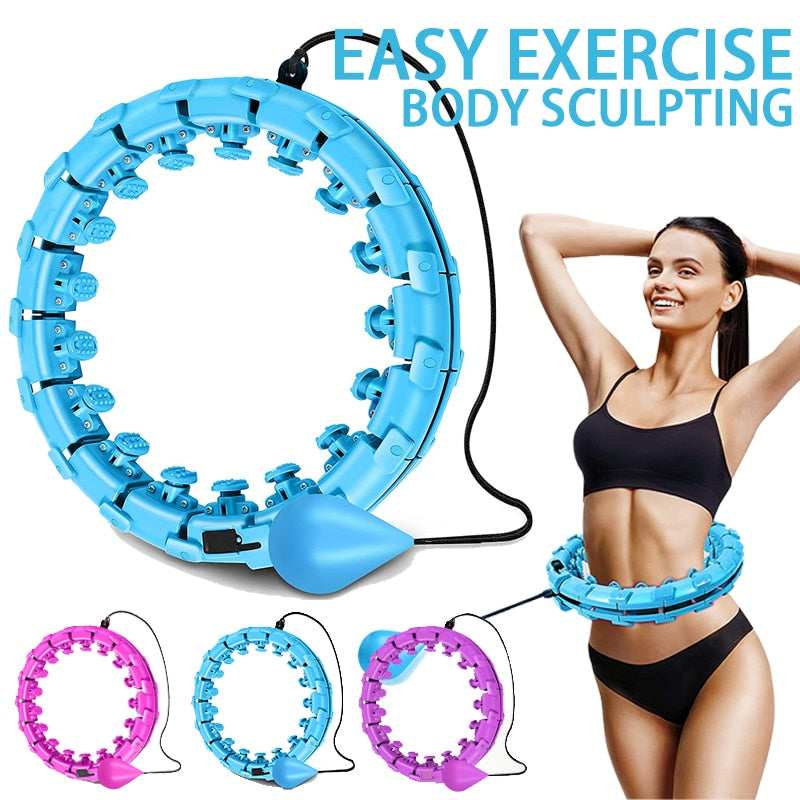 Smart Weighted Fit Hoop - Slim Your Waist at Home