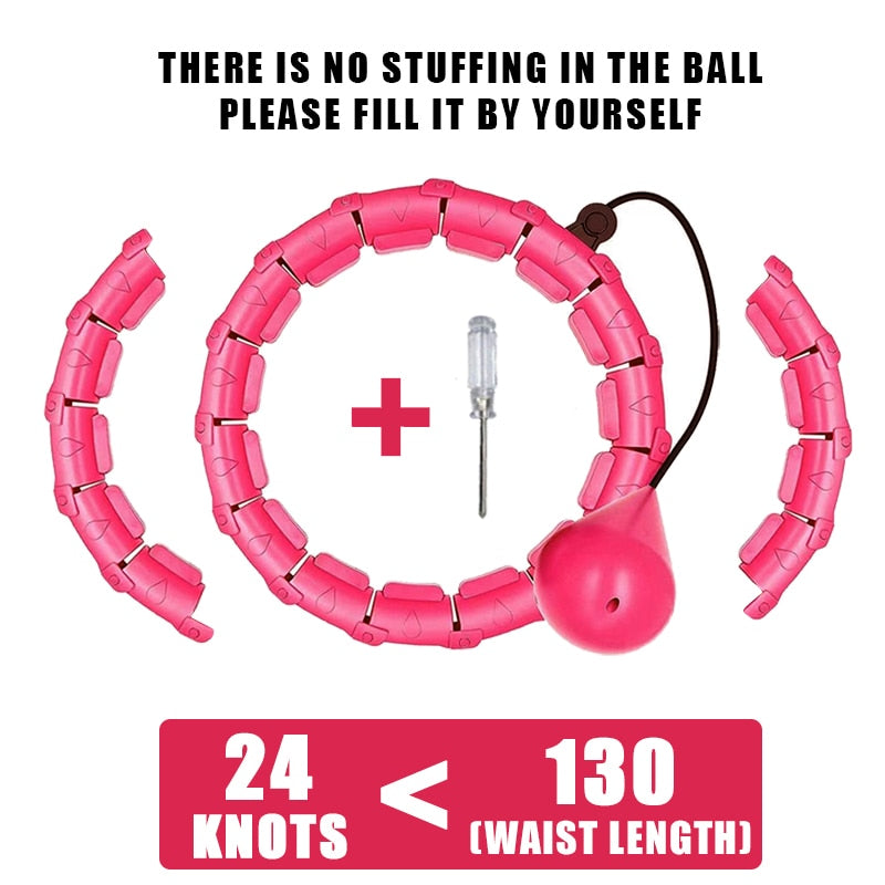 Smart Weighted Fit Hoop - Slim Your Waist at Home