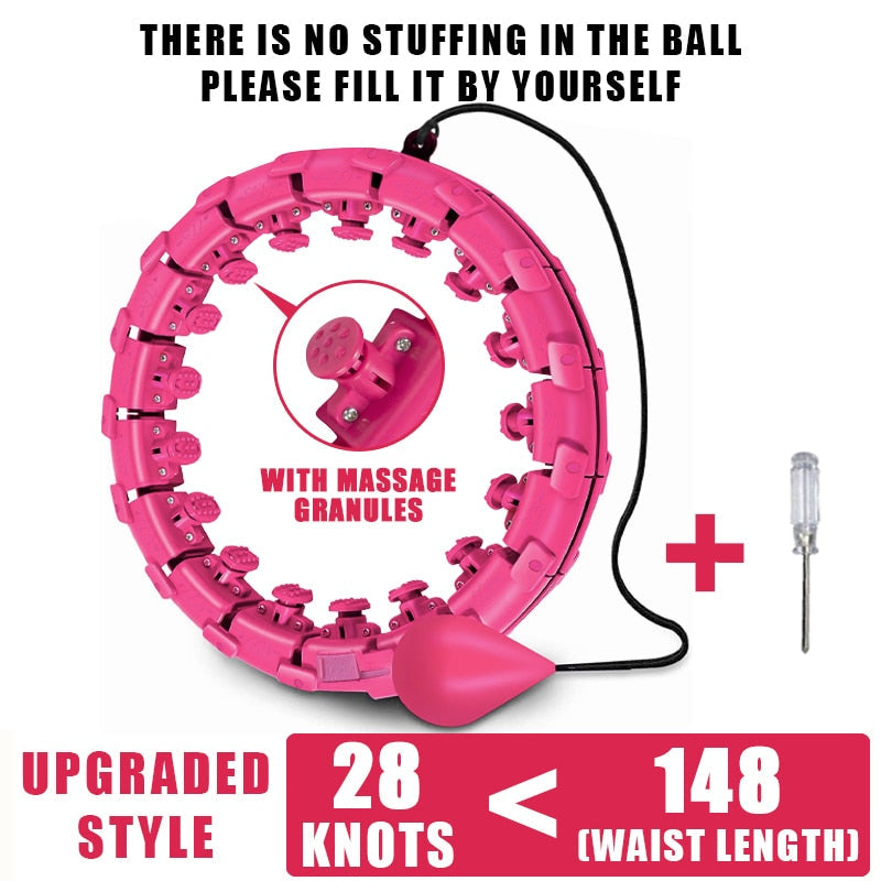 Smart Weighted Fit Hoop - Slim Your Waist at Home