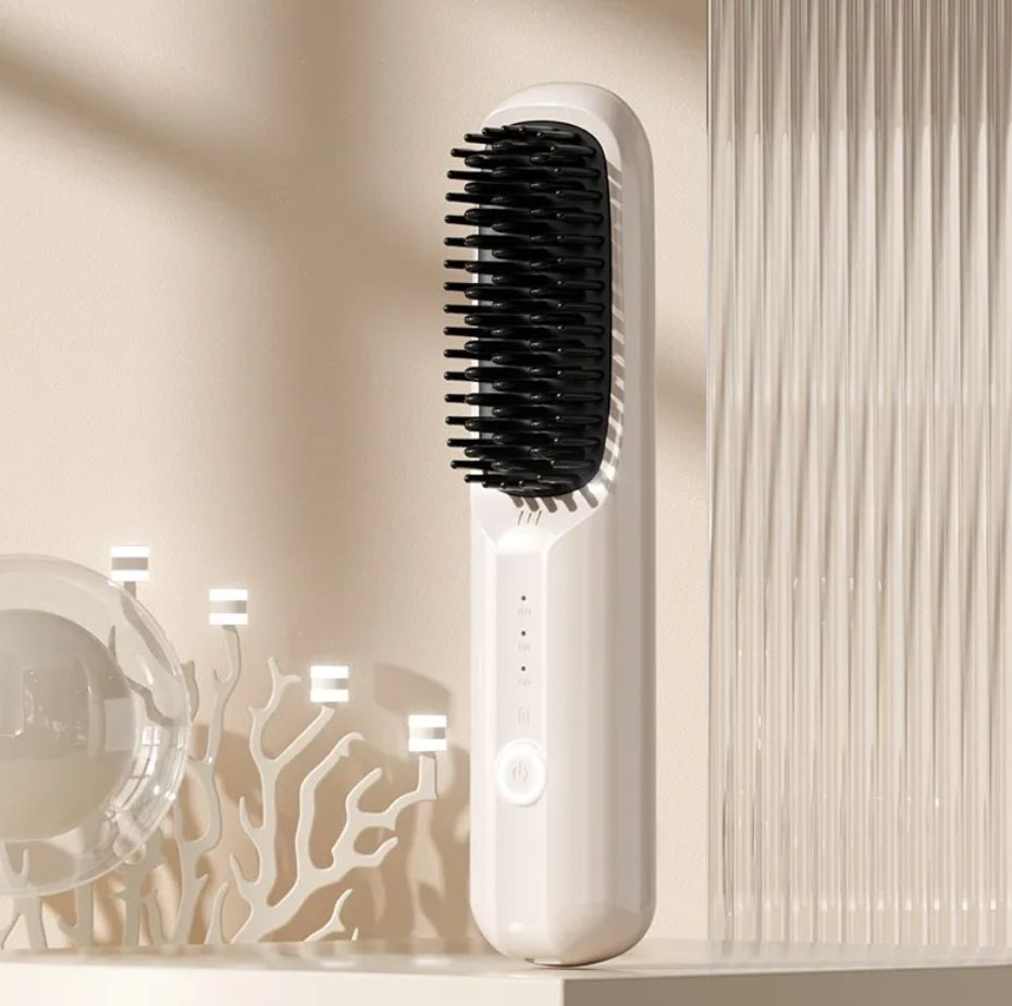 Ceramic Glide Hair Straightener Brush