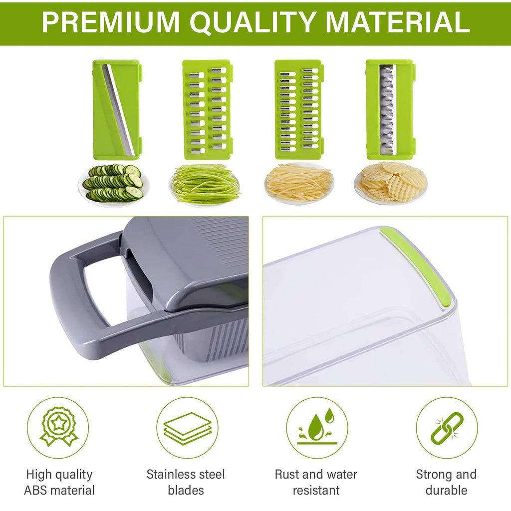 Vegetable Chopper - Chop, Dice & Slice in Seconds