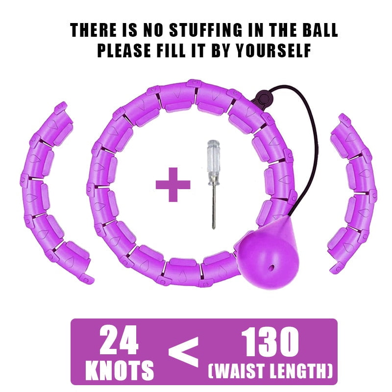Smart Weighted Fit Hoop - Slim Your Waist at Home