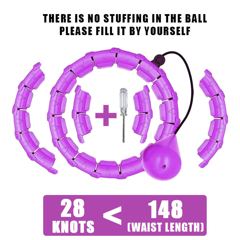 Smart Weighted Fit Hoop - Slim Your Waist at Home