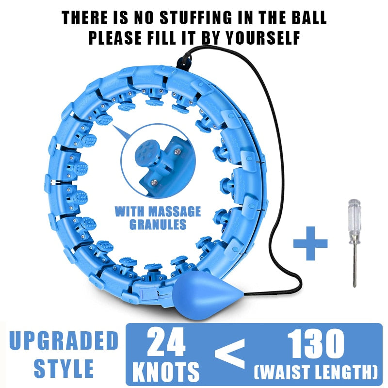 Smart Weighted Fit Hoop - Slim Your Waist at Home