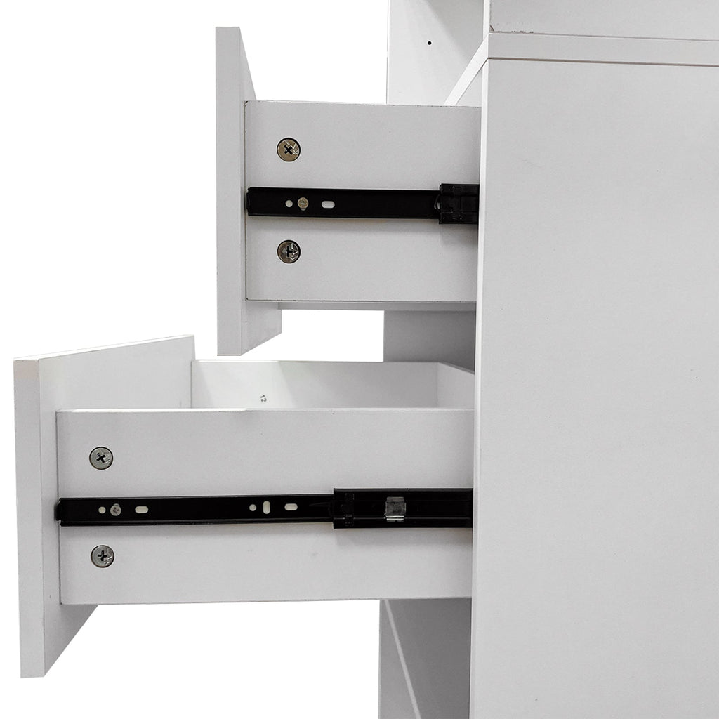 Modular Wall-Mounted Closet Organizer Shelves