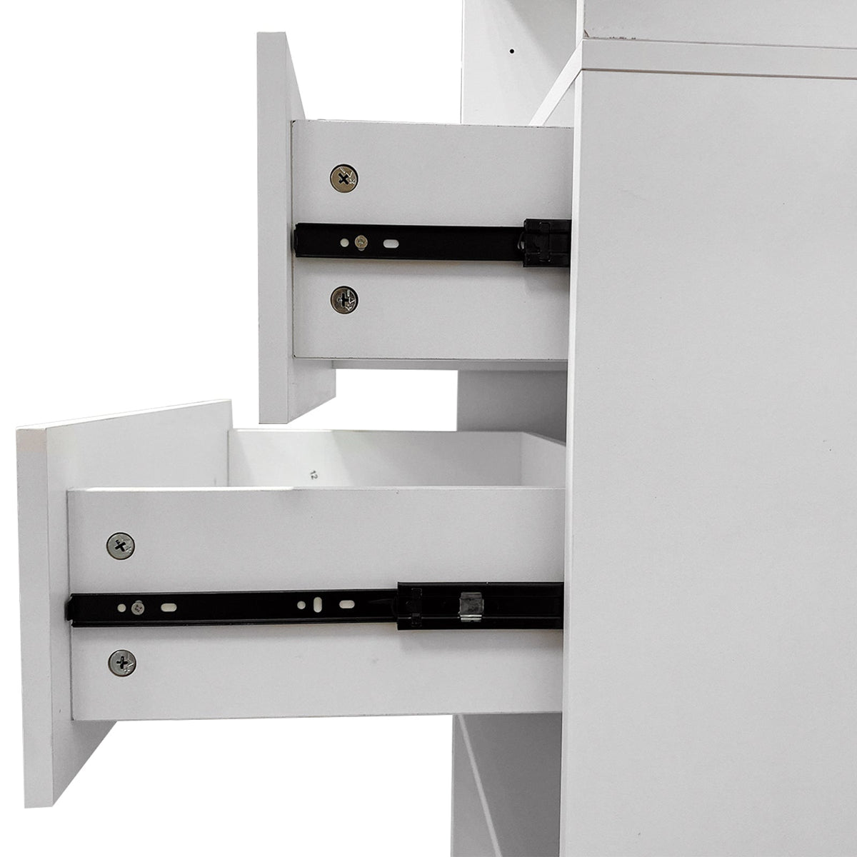 Modular Wall-Mounted Closet Organizer Shelves