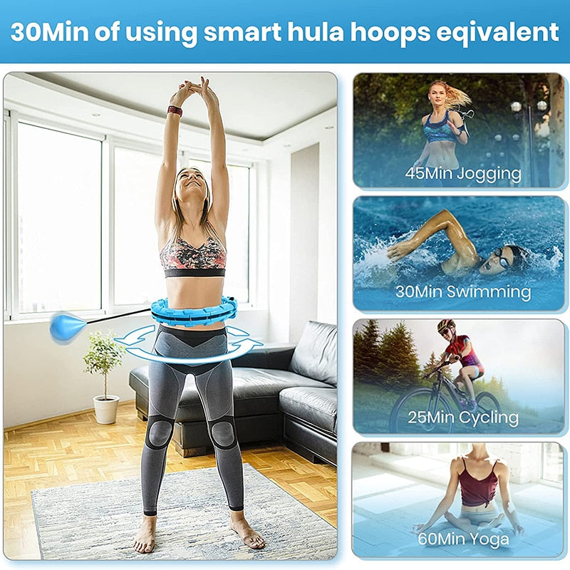 Smart Weighted Fit Hoop - Slim Your Waist at Home